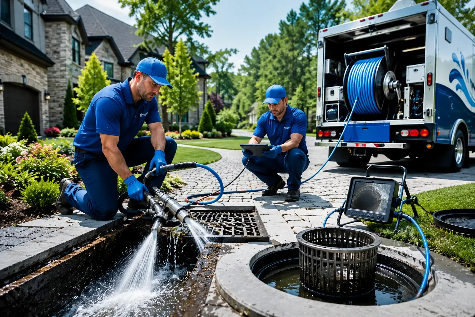 Local outdoor drain cleaning professionals in Saratoga, TX